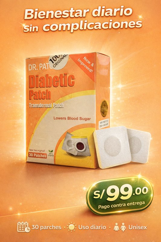 DIABETIC PATCH - ¿Estás listo para cuidar tu bienestar sin complicarte?