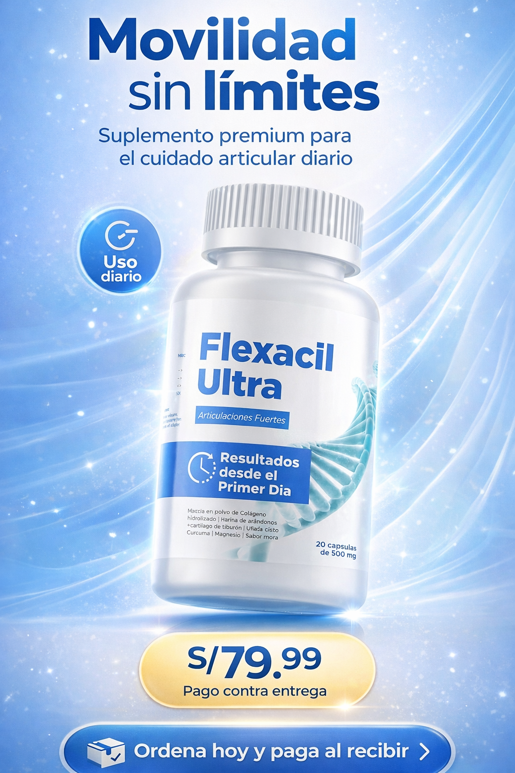 FLEXACIL ULTRA - “¿Listo para seguir en movimiento?”